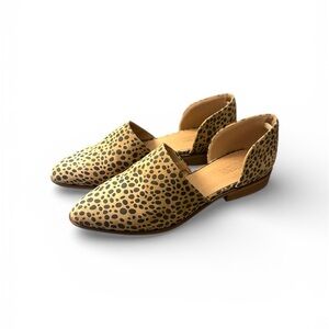 Leopard Print Comfy Flats